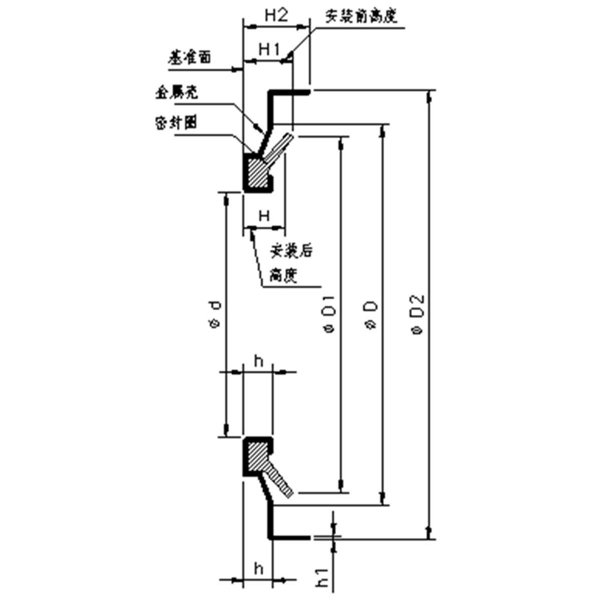 高速轴端面油封